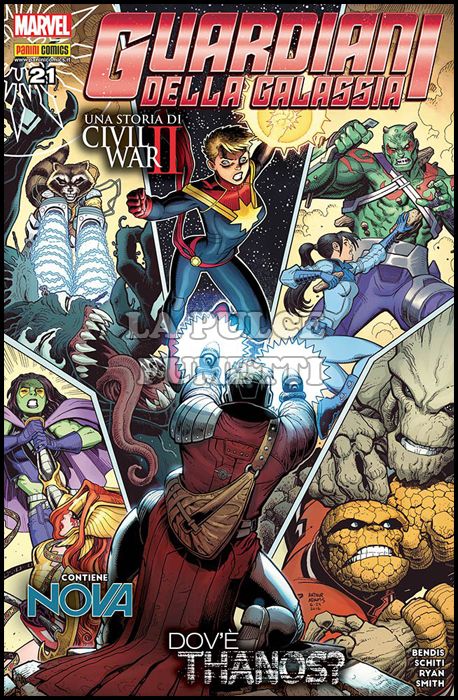 GUARDIANI DELLA GALASSIA # 53 - GUARDIANI DELLA GALASSIA 21 - CIVIL WAR II